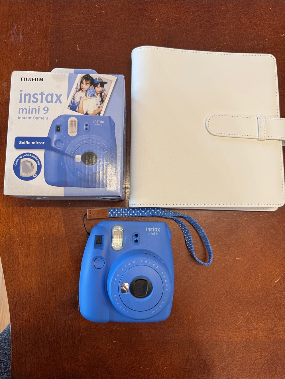 Fujifilm Instax Mini 9 Instant Camera - Cobalt Blue